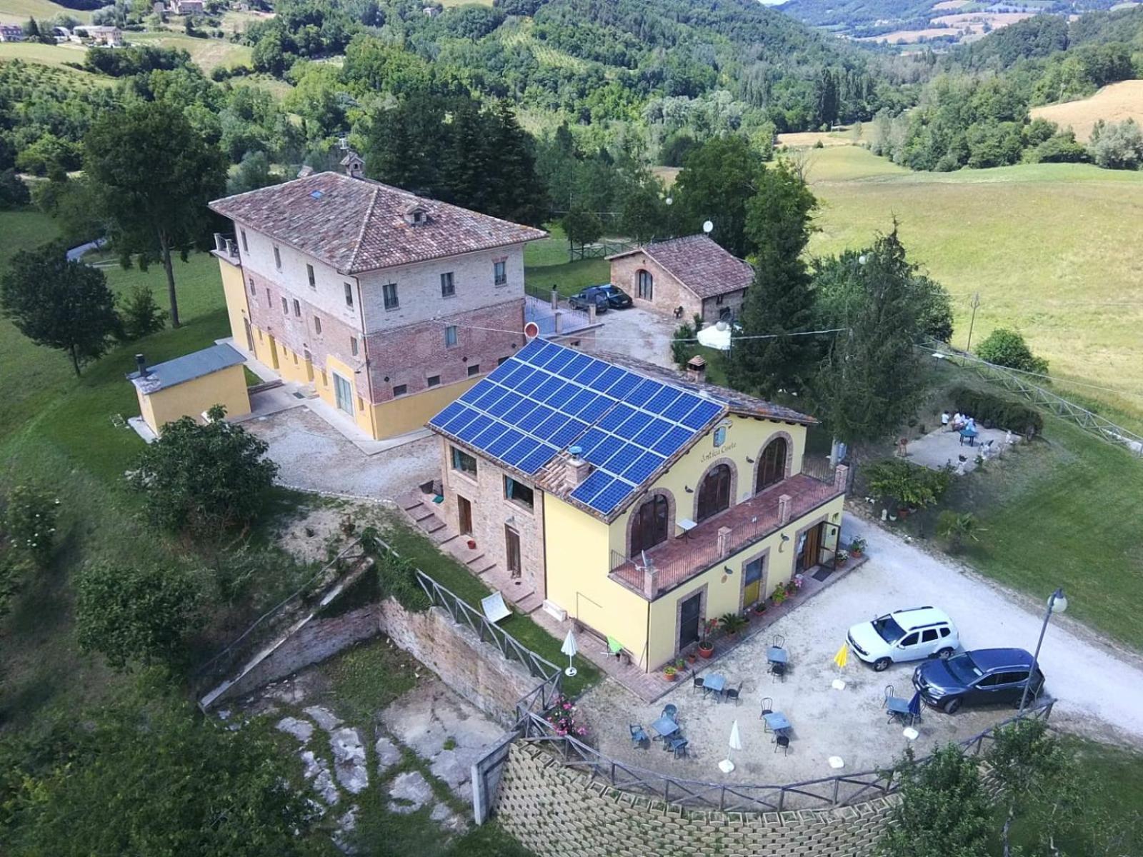 Agriturismo Antica Corte Montatteglia Экстерьер фото